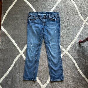 Ann Taylor LOFT denim modern slim 10P jeans EUC